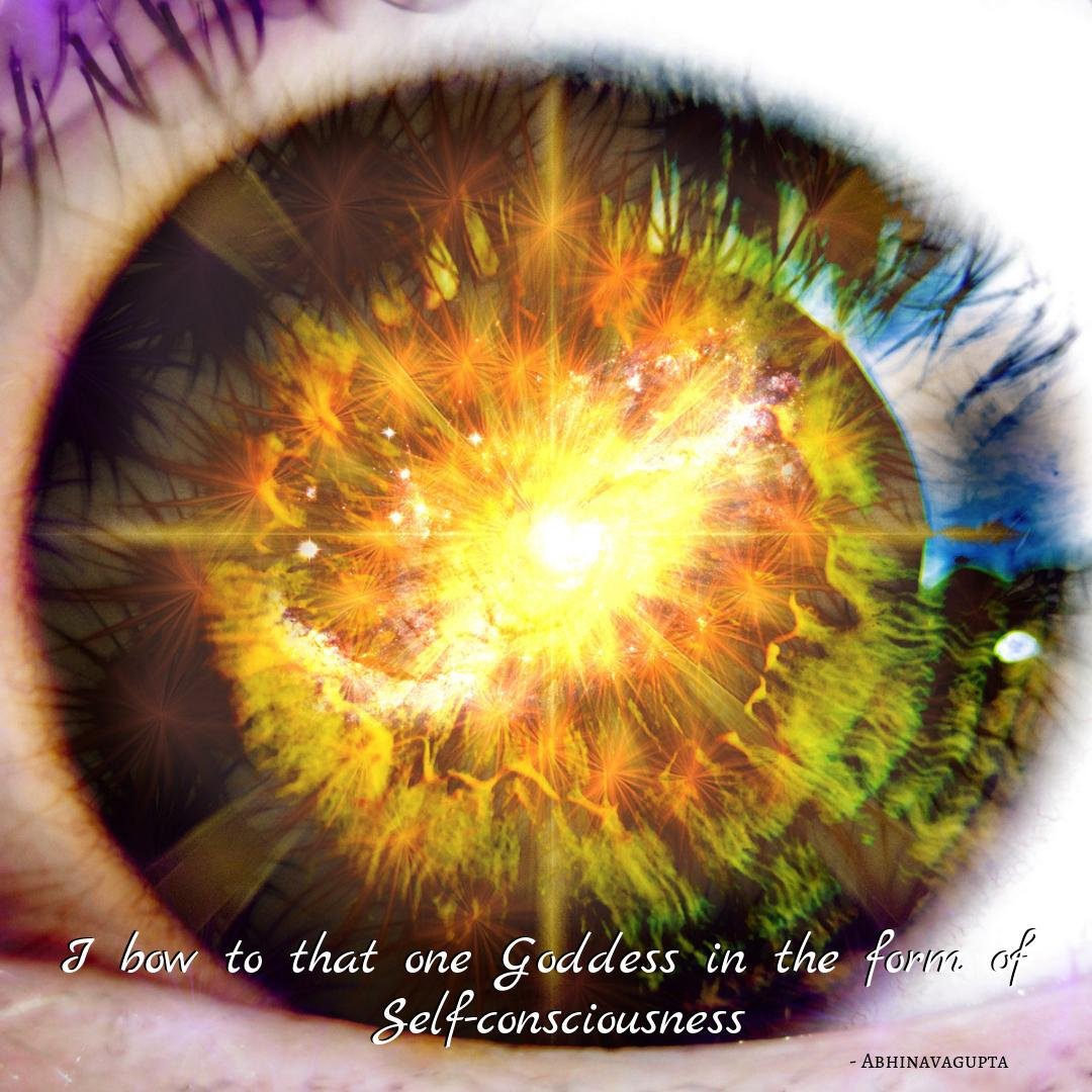 I bow to the Goddess