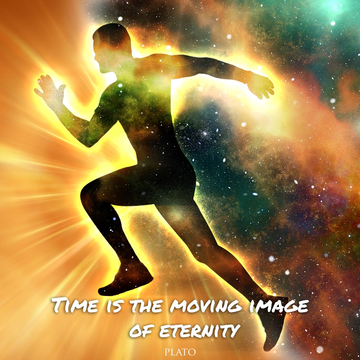 Time is the moving image of eternity